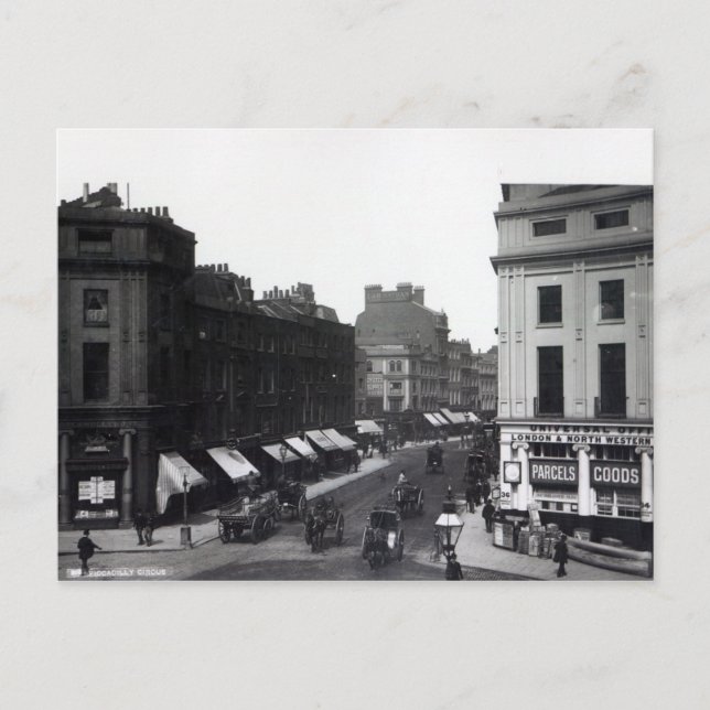 Cartão Postal Piccadilly Circus (Frente)