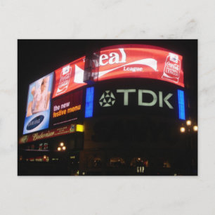 cartão postal piccadilly circus
