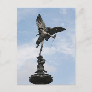 Cartão Postal Piccadilly Circus, Eros