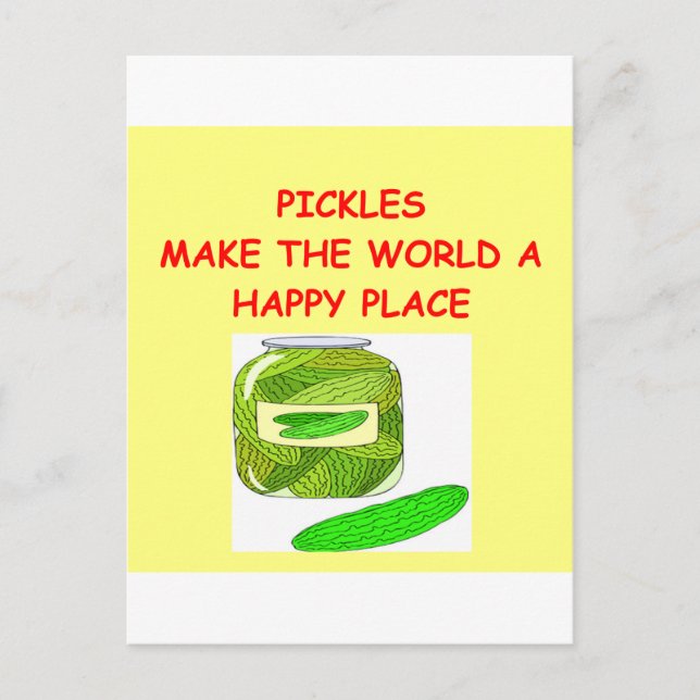 Cartão Postal picles (Frente)