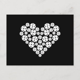Cartão Postal Picles Engraçados de Amor no Coração Forma do Dia