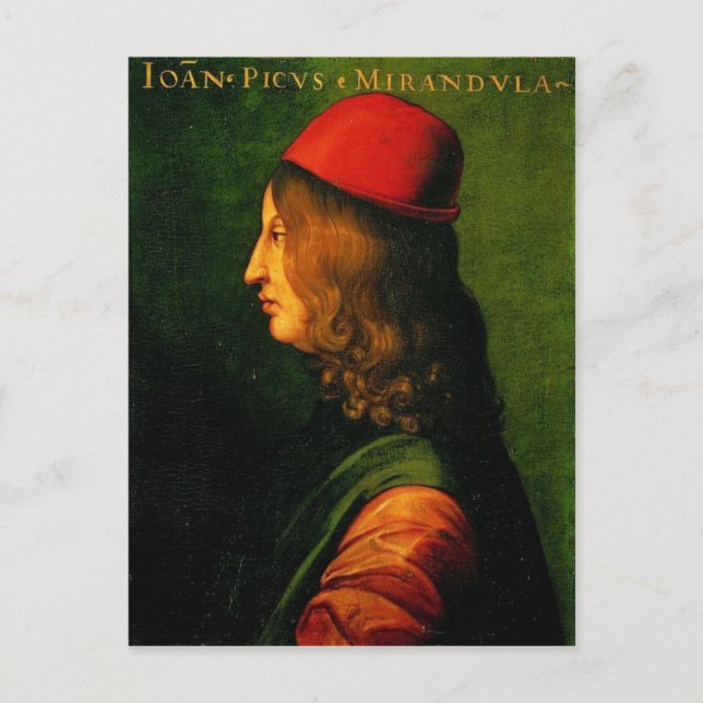 Cartão Postal Pico della Mirandola (Frente)