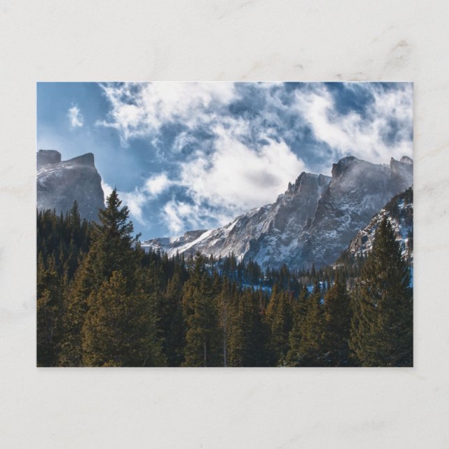 Cartão Postal pico do hallet (Frente)