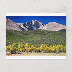 Cartão Postal Pico Longs um Parque Infantil do Colorado