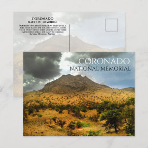 Cartão Postal Pico Montezuma, Céu Tempestuoso, Memorial Nacional