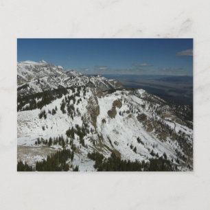 Cartão Postal Picos de neve das montanhas Teton I Fotografia