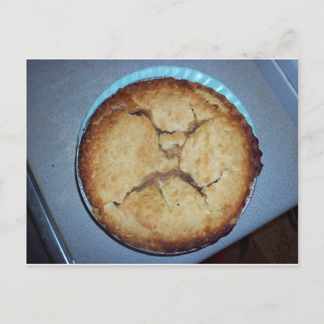 Cartão Postal Pie descontente (Frente)