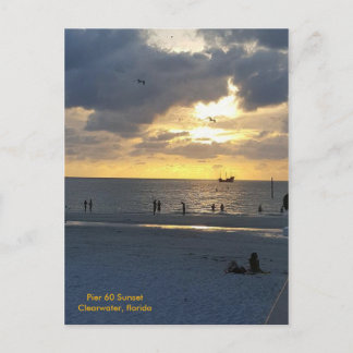 Cartão Postal Pier 60 no Sunset