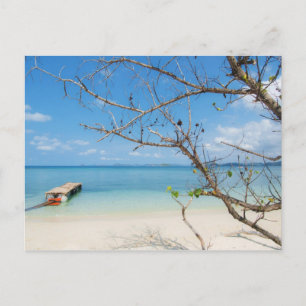 Cartão Postal píer de madeira