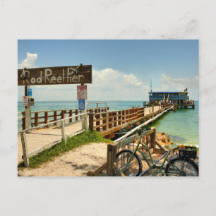 Cartão Postal Pier de Rod & Reel