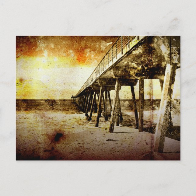 Cartão Postal Pier Pacífico (Frente)