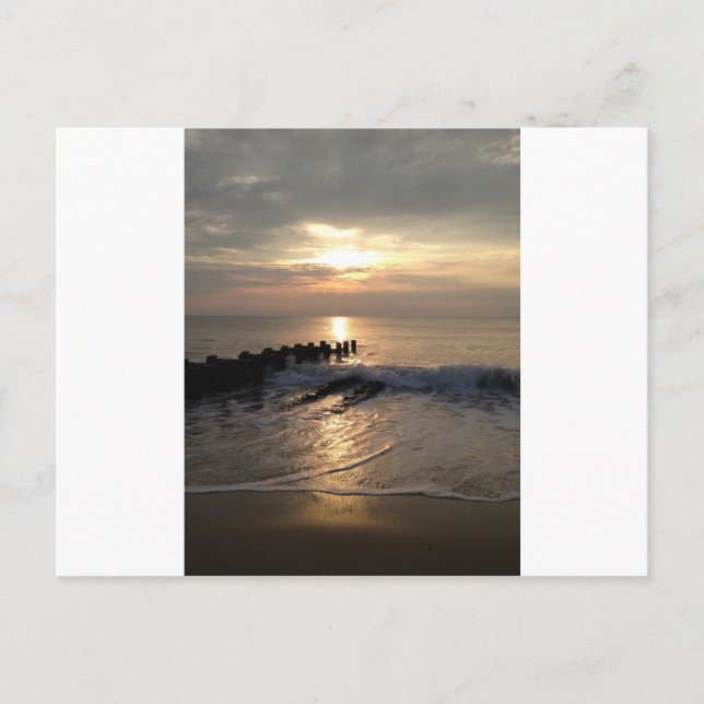Cartão Postal Pier sunrise (Frente)