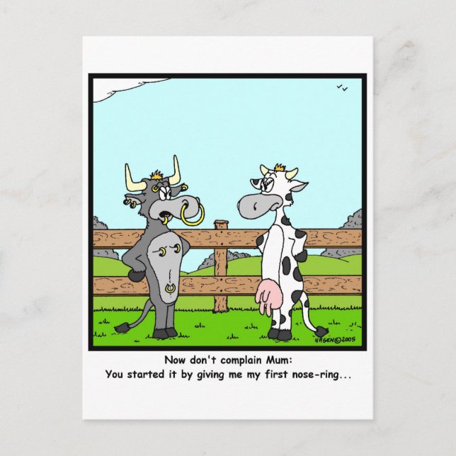 Cartão Postal Piercing (Frente)