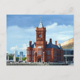 Cartão Postal Pierhead Building, Cardiff, Wales, UK