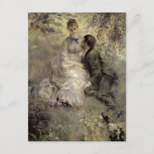 Cartão Postal Pierre A Renoir Amantes