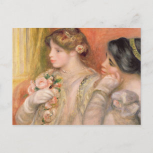 Cartão Postal Pierre A Renoir Dans La Loge