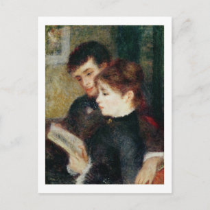 Cartão Postal Pierre A Renoir   Leitura do Casal