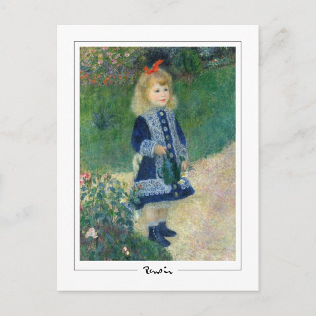 Cartão Postal Pierre-Auguste Renoir #1 - Cartão-postal de arte (Frente)