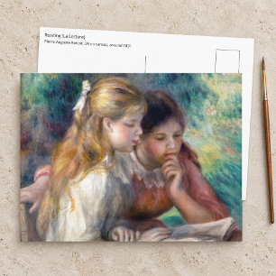 Cartão Postal Pierre-Auguste Renoir - A Leitura
