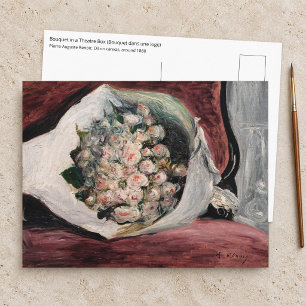 Cartão Postal Pierre-Auguste Renoir - Buquê numa Caixa