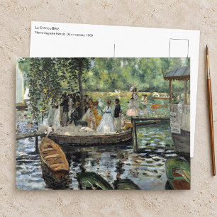 Cartão Postal Pierre-Auguste Renoir - La Grenouillere