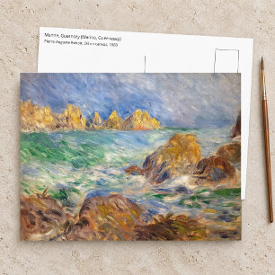 Cartão Postal Pierre-Auguste Renoir - Marina, Guernesey