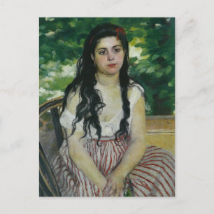Cartão Postal Pierre-Auguste Renoir- No Verão (O Cigano)