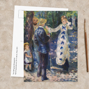 Cartão Postal Pierre-Auguste Renoir - O Balanço