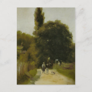 Cartão Postal Pierre Auguste Renoir Paisagem com Duas Figuras