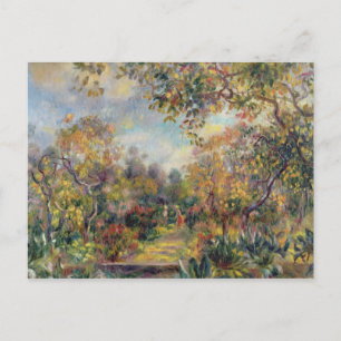 Cartão Postal Pierre-Auguste Renoir   Paisagem em Beaulieu
