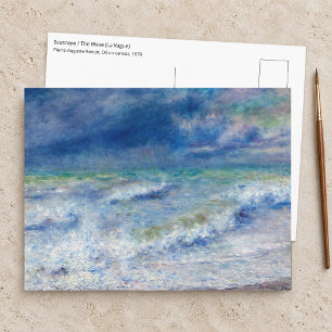 Cartão Postal Pierre-Auguste Renoir - Paisagem Marítima