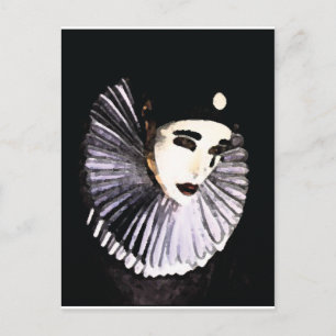 Cartão Postal Pierrot