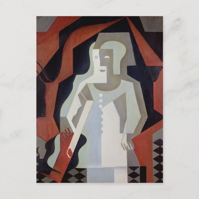 Cartão Postal Pierrot, 1919 (Frente)