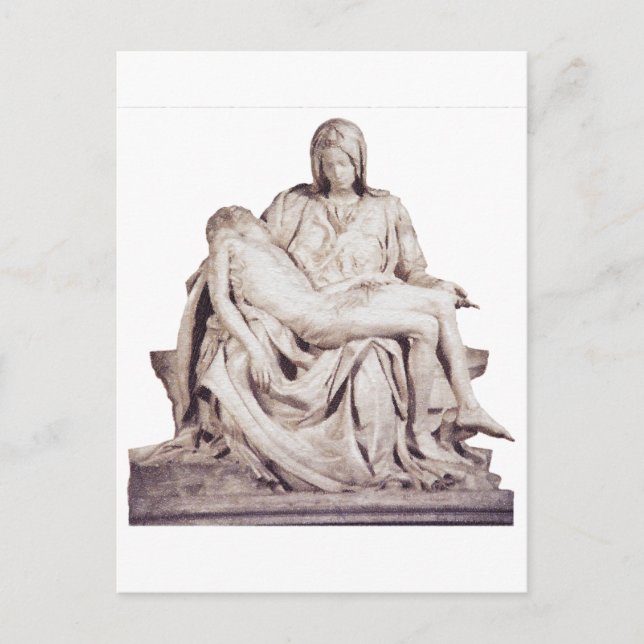 Cartão Postal Pieta (Frente)