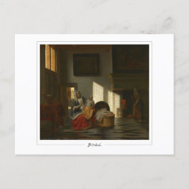 Cartão Postal Pieter de Hooch #56 - Cartão-postal de arte