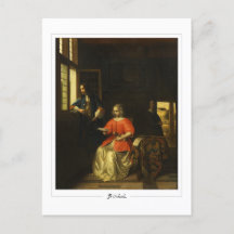 Pieter de Hooch nº 117 - Cartão-postal de arte
