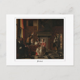 Cartão Postal Pieter de Hooch nº 76 - Cartão-postal de arte