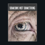 Cartão Postal PIG Postcard, SOMEONE NOT SOMETHING<br><div class="desc">SOMEONE NOT SOMETHING PIG POSTCARD</div>