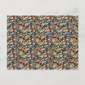 Cartão Postal PIGEON Estereograma Magic Eye - Sem Envelope