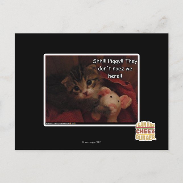 Cartão Postal !! Piggy! (Frente)