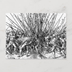 Cartão Postal Pikemen suíço