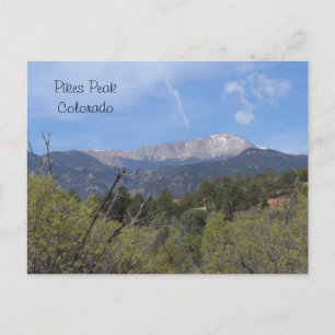 Cartão Postal Pikes Peak- Colorado Springs