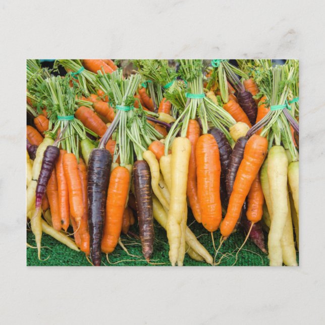 Cartão Postal Pikes Place Market, Seattle, Washington, EUA (Frente)