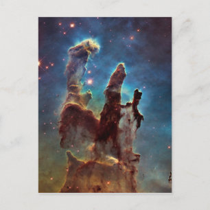 Cartão Postal Pilares da Nebulosa HDR da Águia para a Criação