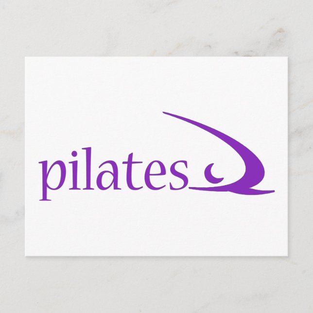 Cartão Postal Pilates Design! (Frente)