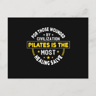 Cartão Postal Pilates É A Salva Mais Curada