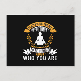 Cartão Postal Pilates é uma oportunidade perfeita para se verifi