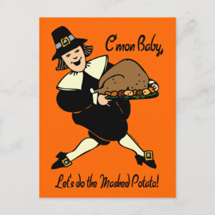 Cartão Postal Pilgrim Mash Potato