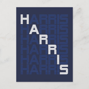 Cartão Postal pilhas de texto harris