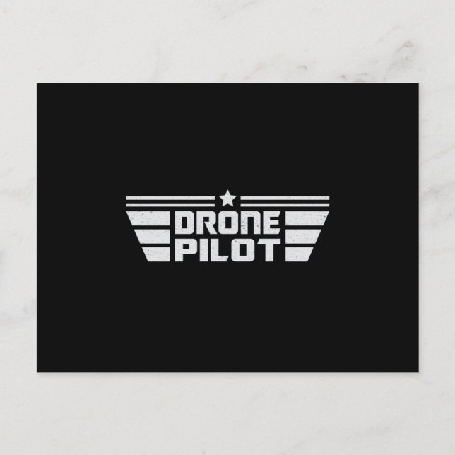 Cartão Postal Piloto de drone Câmera Quadcopter Drones FPV Drone (Frente)